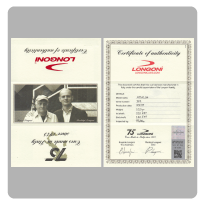 LONGONI NEW CERTIFICATE LONGONI NEW CERTIFICATE